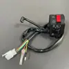 Accesorios para Motocicleta Qingqi Suzuki King Gs125 Haojue Hj125-8 Ng125 Prince Ensamblaje de Manillar Izquierdo y Derecho Asiento
