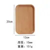 Tabla de Pizza de Haya Bandeja de Madera para Filete Plato de Madera Tabla de Cortar Tabla para Cortar Fruta Hogareña Rectangular Plato Japonés para Pan