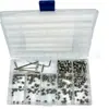 DIN7985 Juego de Tornillos Personalizado Exclusivo Transfronterizo Paquete Combinado, Colección Completa de Tornillos, Tornillos de Cabeza Avellanada Phillips, Caja de Tornillos para Bricolaje