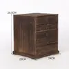 Caja para Pasteles de Té Pu'Er con Bandeja para Té, Gabinete de Té Tipo Cajón, Caja de Regalo de Empaque Universal, Caja para Pasteles de Té Blanco, Caja de Empaque de Almacenamiento de Madera Maciza