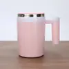 Café Recarregável Aço Inoxidável Caneca de Café Elétrica Magnética Caneca Térmica Magnética Agitação Portátil