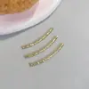 Pulsera Tubo Recto Chapada en Oro de 18K Separadores en Forma de W Tubo Curvo Material para Ensartar DIY Accesorios para Joyería Hechos a Mano