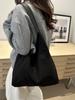 Bolso de gamuza Niche para mujer, nuevo bolso de hombro de gran capacidad, moderno y versátil, bolso de mano informal para uso diario (2024)