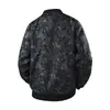 Chaqueta de béisbol G-stone transfronteriza talla europea estampado de planta selvática, top corto holgado estilo callejero americano talla grande
