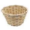 Cesta de Flores Tejida a Mano Cesta de Bambú para Acabado de Artículos de Escritorio Cesta de Almacenamiento Cesta Pequeña de Bambú Tejido Cesta de Bambú para el Hogar