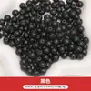 50 Piezas Vidrio Gelatina Color Sólido Imitación Jade Redondo Cuentas Sueltas Pasadores de Pelo Hechos a Mano Pulseras Collares Pendientes Materiales