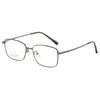 Armações de Óculos de Grau para Negócios Novas, Ultraleves, Estilosas e Elegantes, Transfronteiriças, para Homens e Mulheres, Semi-Titânio Não Magnético, Podem Ser Adaptadas com Lentes de Grau para Homens