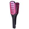 Peine de Cerámica Nuevo en Forma de V para Trenzas Peine Recto Peine de Cerdas para Cabello Liso Resistente a Altas Temperaturas Peine Profesional para Peluquería