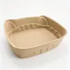 Caixa de areia descartável espessa para gatos, à prova d'água, anti-penetração, resistente a arranhões, vaso sanitário portátil para gatos de estimação, sem necessidade de limpeza
