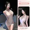 Yi Meng Yao Lingerie Garota Picante Sexy Boate Vazado Transparente Justa ao Corpo Saia Vestido de Rede