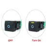 Adequado para Toyota Corolla Camry rav4 Prado DRL farol de neblina radar botão de interruptor LED de energia modificado