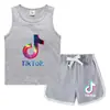 Conjunto de Chaleco y Shorts de Verano para Niños 2026 Estilo Coreano Casual Camiseta Interior Absorbente de Sudor de Color Caramelo sin Mangas para Bebés y Niños