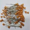 Aguja de perla de color, aguja de posicionamiento, accesorios de bricolaje para prendas, aguja de estilismo, 100 piezas de alambre de acero niquelado, aguja de perla