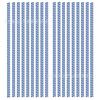 Mm285 Porcelana Azul e Branca Limão Fruta Festa de Feriado Louça de Mesa 8 Pessoas Conjunto de 4 Peças Prato de Papel Toalha de Papel Copo de Papel