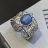 Anillo de dragón dorado pequeño del año del dragón para mujer, plata de ley s925, nicho abierto, de alta calidad, ligero, de lujo, con cola de dragón, nuevo producto