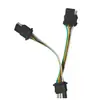 Chicote Elétrico para Trailer Estilo Americano à Venda à Prova d'Água Divisor de Plugue de 4 Pinos Cabo de Conexão para Lanterna Traseira de Trailer