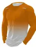 Camiseta Digital Masculina de Manga Longa com Estampa Nova da Amazon 2026, Gola Redonda, Comércio Transfronteiriço