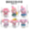 Accesorios de Decoración de Pasteles Modernos Geniales Conejito Rosa Gatito Cachorro Perro de Orejas Grandes Toppers para Mesa de Postres de Cumpleaños
