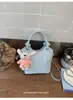 2026 Nova Bolsa de Moda Transfronteiriça, Bolsa Saco Estilosa, Bolsa de Mão com Estampa Fofa, Bolsa de Ombro Doce Feminina, Bolsa Transversal