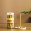 Varillas de Incienso Largas en Botella Portátiles de Bolsillo con Forma de Pera para Uso en Interiores en Casa