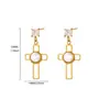 Pendientes Creativos de Estrella de Cinco Puntas de Moda Simple Transfronterizos Europeos y Americanos Estilo Dulce y Fresco para Mujer Pendientes Versátiles 2025