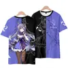 Venda Quente Transfronteiriça 2023 Novo AliExpress Amazon Suprimento Transfronteiriço Camiseta Masculina de Manga Curta com Estampa 3D