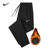 Pantalones Casuales Gruesos con Forro de Polar para Hombre, Cálidos, Novedad Invierno 2025, Modernos, Versátiles, Elásticos, Joggers, Pantalones Deportivos