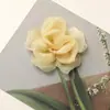 Ins Coreia do Sul Novo Organza Rosa Névoa Suave Clipe de Agarre para Cabelo Corda de Cabelo Acessório de Cabeça Corsage Corrente de Colar Acessórios de Flor