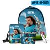 Nuevo Producto 3D Xinying Película Juego de Tres Piezas Bolso de Hombro Estuche para Lápices Mochila