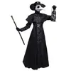 Popular Disfraz de Doctor de la Peste Medieval Steampunk Europeo y Americano para Adultos Máscara de Pico de Cuervo Halloween