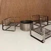 Conjunto de cadeiras de lazer externas em aço inoxidável, com três peças, adequado para escritórios de vendas, pátios, áreas de recepção e espaços externos de hotéis.; feito sob medida para móveis de projeto
