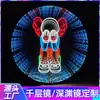 Personajes luminosos hecho a medida bar barbacoa logo tendencia nacional china ins celebridad de internet tablero de pared decorativo letrero publicitario