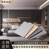 Carbón de bambú madera placa metálica metal cepillado panel decorativo placa de cristal de carbono panel de pared espejo fibra de carbono de bambú decoración de madera decorativa