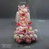 Arreglos florales para fiestas de cumpleaños, flores de mesa tipo cascada, guirnaldas de flores colgantes, exhibiciones decorativas para ventanas, arreglos florales colgantes, flores para decoración de bodas y compromisos