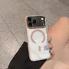 Adequado para Apple 18 Pro Max, capa de celular magnética transparente olho de águia, iPhone 17, design premium, série 14, capa protetora à prova de quedas