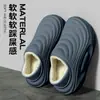Pantuflas de Algodón Impermeables para Hombre, Nuevo Estilo Otoño/Invierno 2026, Antideslizantes Cálidas de Interior para el Hogar, Pantuflas de Algodón para Exteriores con Felpa Adicional