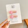 Pinzas Dulces Dopamina para el Cabello para Niñas, Lindas Pinzas para Flequillo Lateral, Pinzas de Pato Exquisitas y Sofisticadas