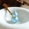 Acessório Original Novo Colar de Cabacinha Esmaltada Colorida para Mulheres, Corrente de Suéter Puxável de Luxo Leve de Nicho de Alta Qualidade