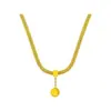 Collar Colgante con Borla de Cuentas Redondas con Forma de Flor Hueca Nuevo Lele Jewelry para Mujer Versátil Lujo Ligero Diseño de Nicho para Mujer