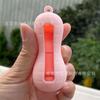 Batom com Logo Personalizado Capa Protetora de Silicone Grau Alimentício Formato Criativo Capa de Silicone para Batom Anti-Queda Estojo Protetor Portátil