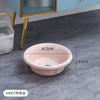 Cubo de plástico para dormitorio de estudiantes al por mayor, cubo de lavandería portátil para el hogar, cubo de baño engrosado, cubo redondo, cubo de almacenamiento de gran capacidad