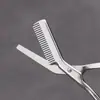 Tijeras para depilar cejas con peine, Tijeras especiales para cejas para mujer, Recortador para hombre, Juego de cuchillos pequeños para recortar cejas, Kit de herramientas