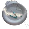 Cordón Trenzado Hecho a Mano con Perlas de Agua Dulce Naturales y Magnesita, Adecuado para Colgar Amuletos Budistas, Hebilla de Seguridad, Agujero Horizontal, Cordón para Colgante con Doble Agujero