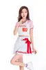 Conjunto de Uniforme de Porrista para Estudiantes Mujeres, Grupo de Chicas, Cosmic Girls, Disfraz de Actuación Feliz, Uniforme de Actuación para Reunión Deportiva