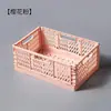 Cesta de Almacenamiento de Escritorio Armario Caja de Almacenamiento Misceláneo Hogar Merienda Papelería Cesta de Almacenamiento Oficina Archivo Cesta de Almacenamiento de Plástico
