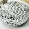 Cubierta Desechable de Papel de Aluminio y Plástico para Comida de Cocina, Aislamiento y Conservación Fresca, Cubierta Gruesa Resistente a Altas Temperaturas de Papel de Aluminio para Conservar Fresco