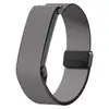 Adecuado para correa de reloj Google Fitbit Air, correa elástica de nailon de un solo color con hebilla magnética de silicona