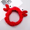 Diademas Súper Lindas de Cangrejo y Langosta para Lavarse la Cara, Diademas Adorables y Originales Estilo Japonés y Coreano, Diademas y Accesorios para el Cabello al por Mayor