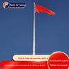 Mastro de bandeira externo para praça governamental e empresarial, cônico, espessado, 80 m de altura, içamento elétrico e pneumático, aço inoxidável, 110 m