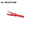 Arco y Flecha 3.2mm aleación de aluminio cola insertada cola arco recurvo tradicional accesorios DIY tiro con arco a caballo